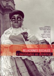 Relaciones sociales e identidades en AmÃ©rica