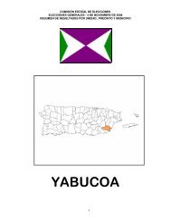 Yabucoa - Elecciones Generales 2004