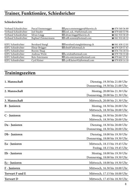 Blickpunkt im neuen Kleid - Hildisrieder SV