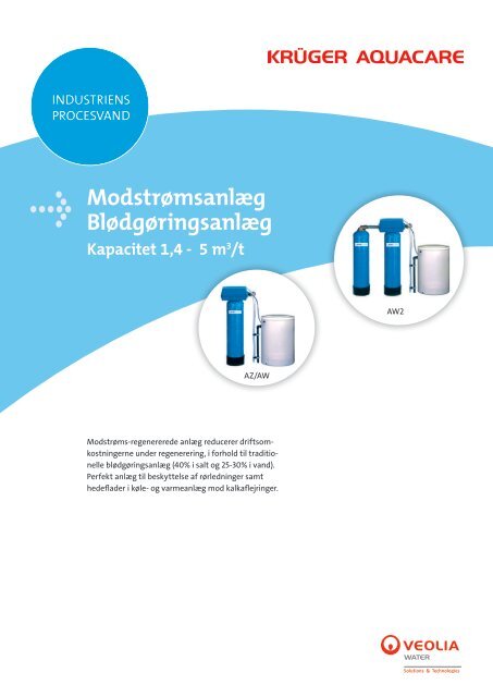 Kapacitet 1,4-5 m 3 /t (PDF) - KrÃ¼ger A/S