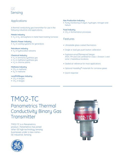 Tmo O2c TMO2-TC gas analyzer
