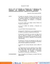 Decreto Nº 10.846 POR EL CUAL SE DISPONE LA ... - Aprosemp