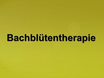 BachblÃ¼tentherapie - Realschule-Beilngries.de