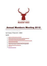 AnnualMembersMeeting2012 - University of Surrey's Student Union
