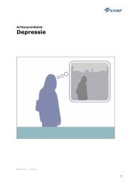KennisTest Achtergrondtekst Depressie - KNMP