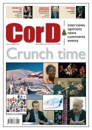 60 Years - CorD magazine