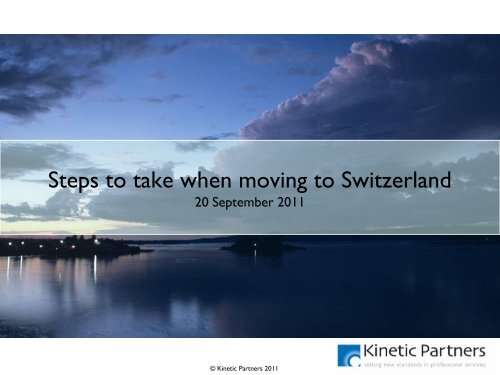 Steps to take when moving to Switzerland - Finance Valley Lake ...