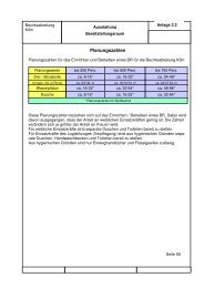 Anlage 2.2 Ausstattung Bereitstellungsraum