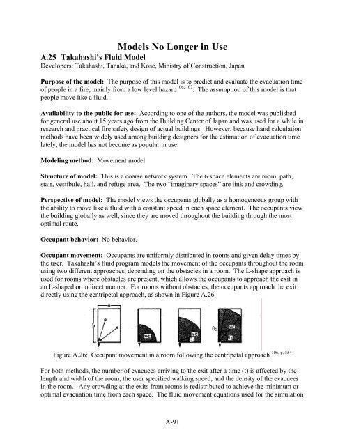 A Review of Building Evacuation Models - NIST Virtual Library