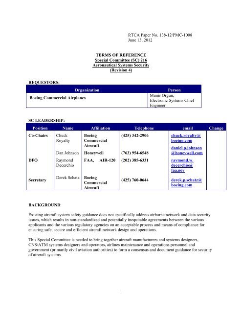 RTCA Paper No. 138-12/PMC-1008 June 13, 2012 TERMS OF ...