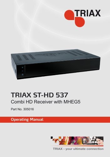 TRIAX ST-HD 537