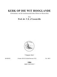 Kerk op die Wit Hooglande - V.E. d'Assonville - CDbooks - R - Us