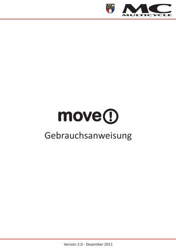 Downloaden Gebraucherhandbuch Move(!) - Multicycle