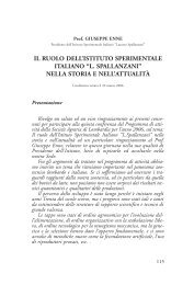 nella storia e nell'attualitÃ  - Istituto Sperimentale Italiano Lazzaro ...