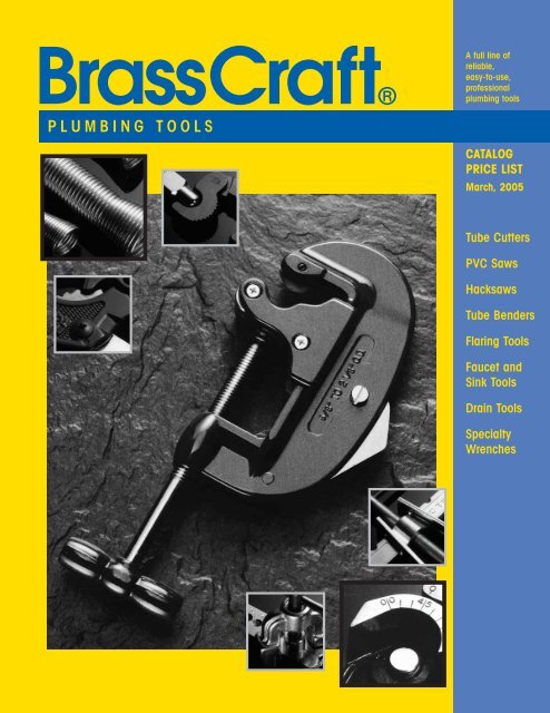 BrassCraft Drain Removal Wrench at