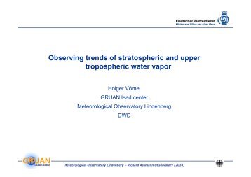 Trends in UT and stratospheric water vapor - Megha-Tropiques