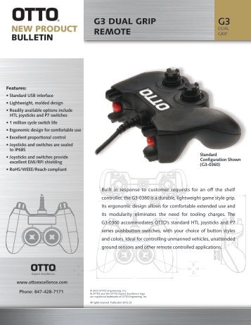 G3-0360 Dual Grip Sell Sheet - Otto