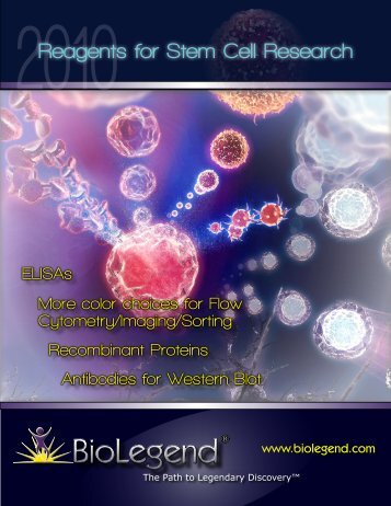 2010Reagents for Stem Cell Research - BioLegend