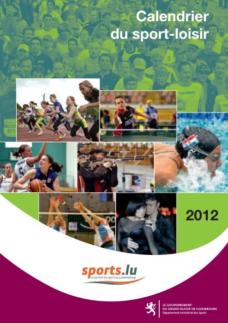 2011 Calendrier du sport-loisir 2012 - Sports .lu