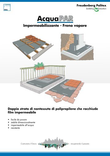 Impermeabilizzante - Freno vapore - Edilportale