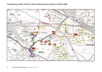 5 Seidenberg, Aebnit, FÃƒÂ¼llerich: Karte ... - Muri bei Bern