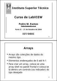 Curso de LabVIEW - UTFPR