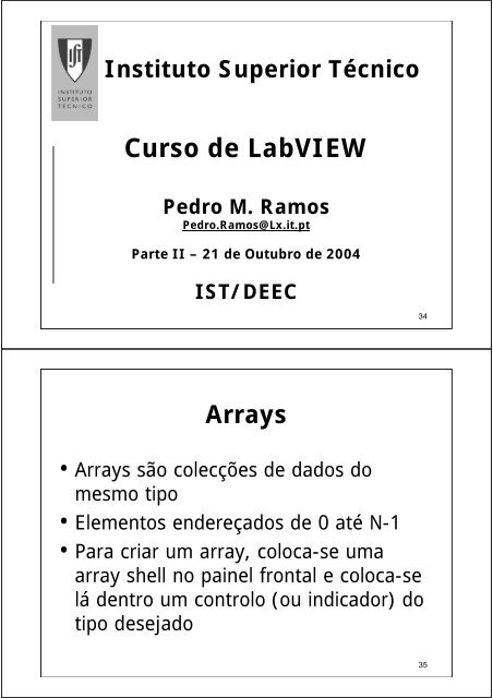 Curso de LabVIEW - UTFPR