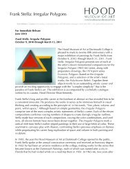 Frank Stella: Irregular Polygons - Hood Museum of Art - Dartmouth ...