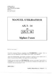 manuel d'utilisateur ax3-14 et ax3-16