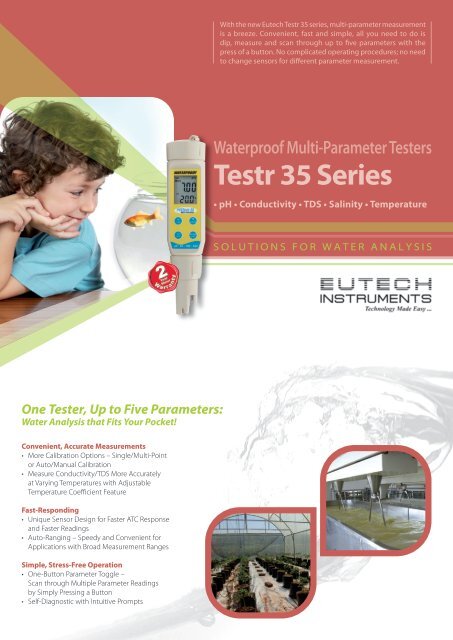 Testr 35 Series Brochure - Eutech