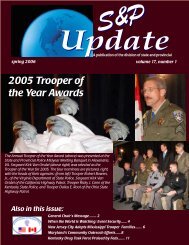 2005 Trooper of the Year Awards - OJP Information Technology ...