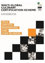 World Association of Culinary Societies - WACS