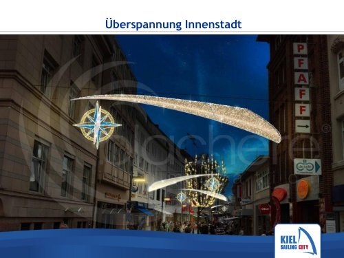 Maritime Winterbeleuchtung - Kiel-Marketing