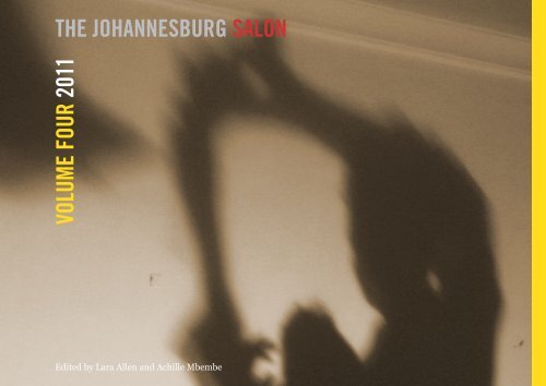 VOLUME FOUR 2011 THE JOHANNESBURG SALON
