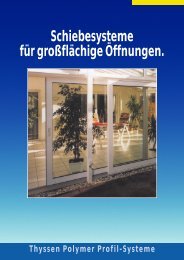 LOGGIA- Schiebefenster/Türen, die besonders schmale und leichte ...