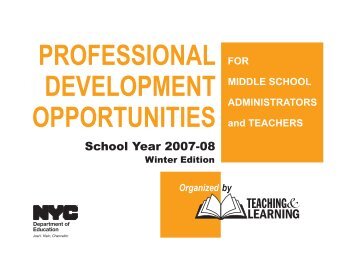 New York City Department of Education Contact Information