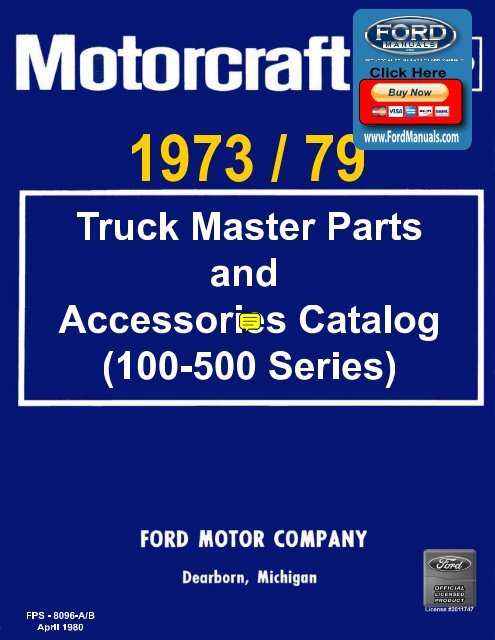 View Product Sample - FordManuals.com