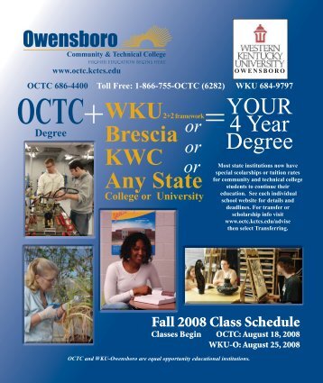 Fall 2008 copy pages.indd - Owensboro Community & Technical ...