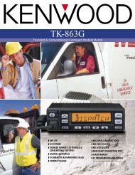 Kenwood's TK-863G - radio communications equipment