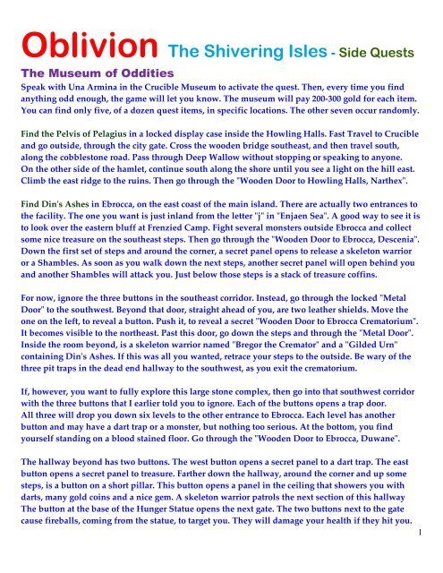 two sides of the coin oblivion
