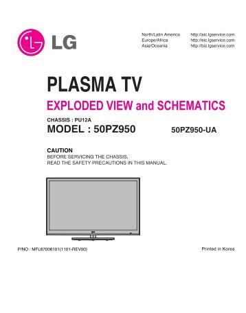 50PZ950 3D Plasma Training Manual March 2011 - Turuta ...