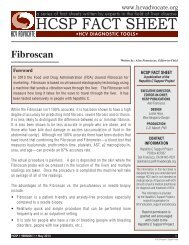 HCV Diagnostic Tools - Fibroscan - HCV Advocate