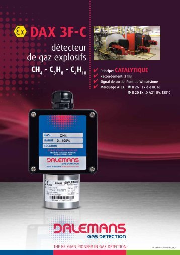 DAX 3F-C - Dalemans Gas Detection