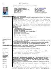 CV detailed - Heller, Michel