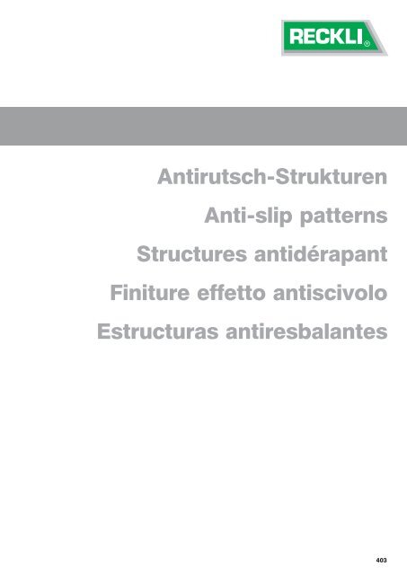 Matrices individuales - US Formliners for Concrete