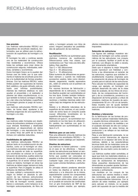 Matrices individuales - US Formliners for Concrete