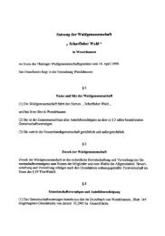 Satzung der Waldgenossenschaft â Scharfloher Wald 