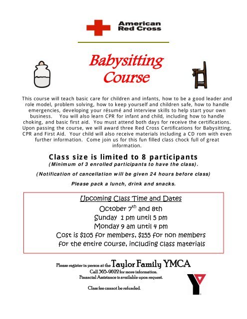 Babysitting Course