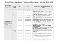 PD Calendar by Date Teacher Copy (2013-2014) - Greece Athena ...