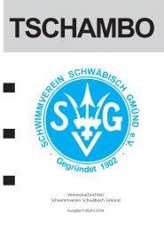 FrÃ¼hjahr 2004 (7,4 MB) - Schwimmverein SchwÃ¤bisch GmÃ¼nd e.V.